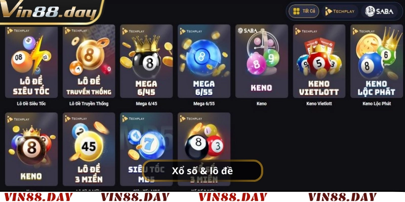 Xổ số & lô đề